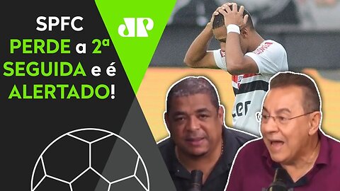 "NÃO É DESESPERADOR, mas..." São Paulo PERDE 2ª SEGUIDA e é ALERTADO!