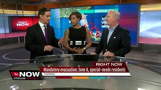 Tampa Mayor Bob Buckhorn talks about evacuations