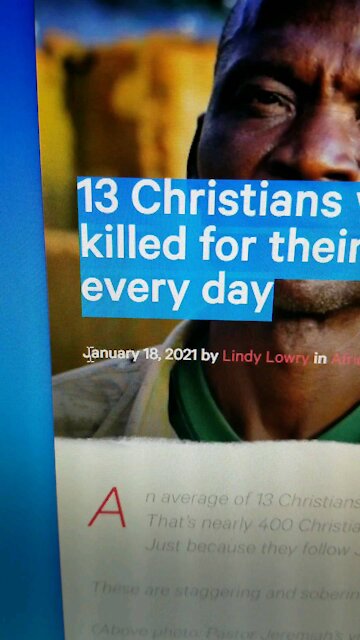 Report on Christian Persecution