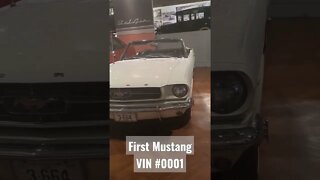 First production Mustang.