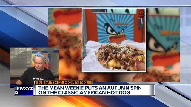 The Mean Weenie Putting an autumn spin on the American hot dog