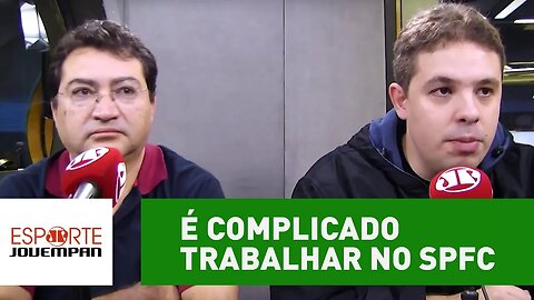 "É muito complicado trabalhar no São Paulo", opina Bruno Prado