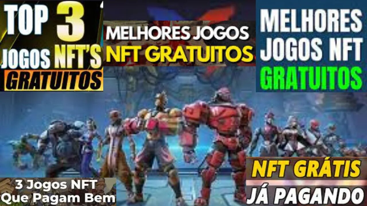 Os 3 melhores jogos nft de 2023 que estar pagando muito / tutorial completo