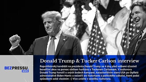 Donald Trump & Tucker Carlson interview