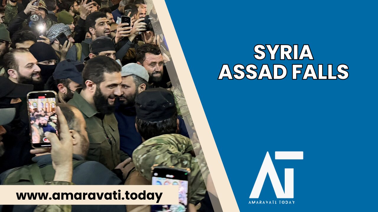 Syrians Abroad Celebrate Assad's Fall A New Chapter Begins | Amaravati Today