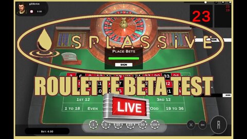 SPLASSIVE ROULETTE BETA TEST IS RUNNING SMOOTH AF