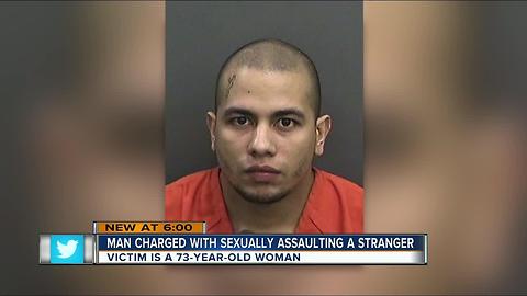 Deputies accuse 25-year-old man of sexually assaulting 73-year-old woman