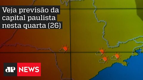 Temperaturas altas em São Paulo estão com os dias contados