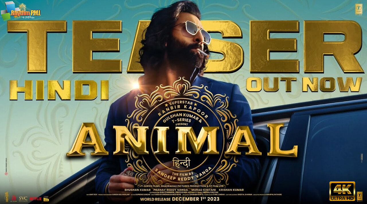 ANIMAL (Teaser): Ranbir Kapoor |Rashmika M, Anil K, Bobby D |Sandeep Reddy Vanga |Bhushan K