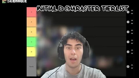 Initial D - Character Tier list