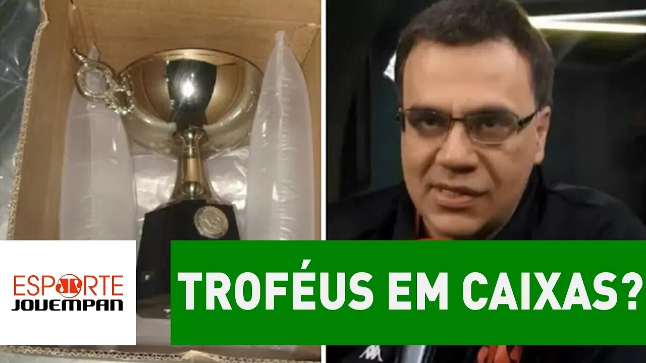 Troféus em caixas? Mauro Beting EXPLICA "rolo" no PALMEIRAS!