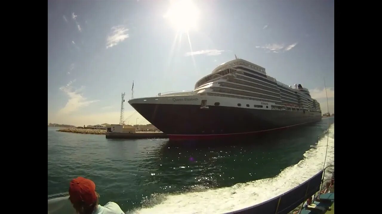 Queen Elizabeth in Gibraltar