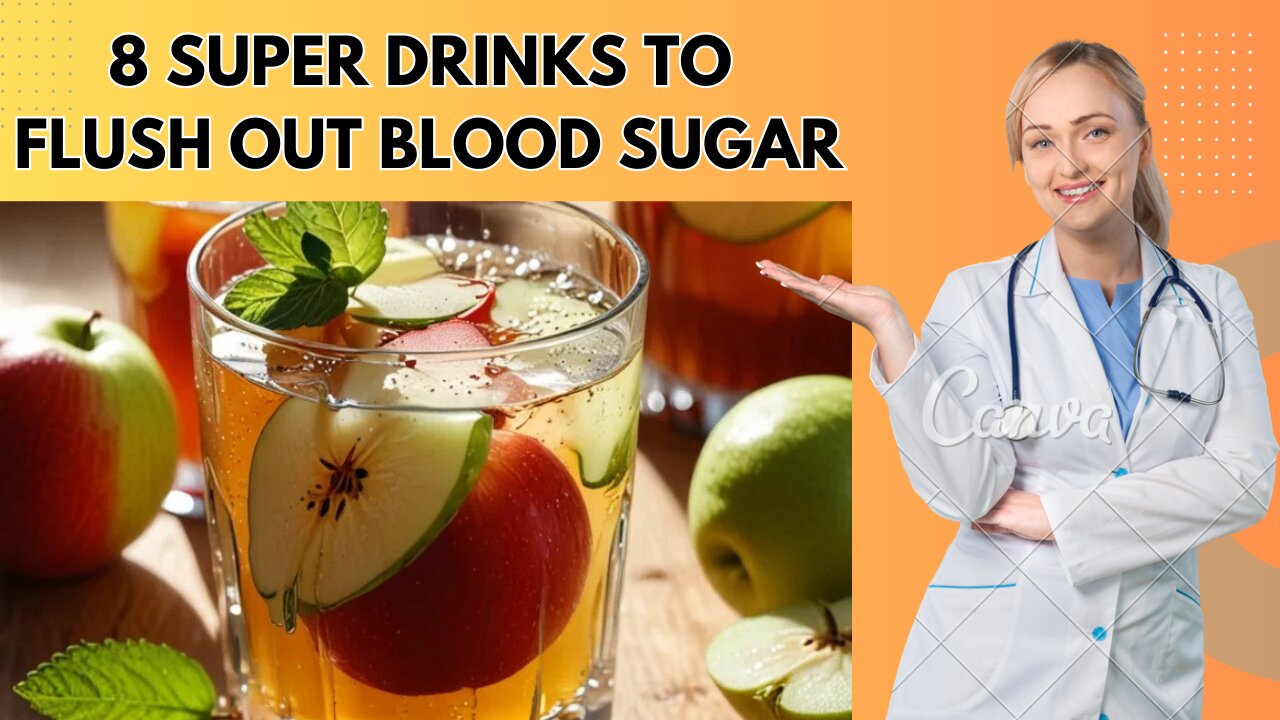 8 Super Drinks To Flush Out Blood Sugar Overnight | Healthy Eating TV