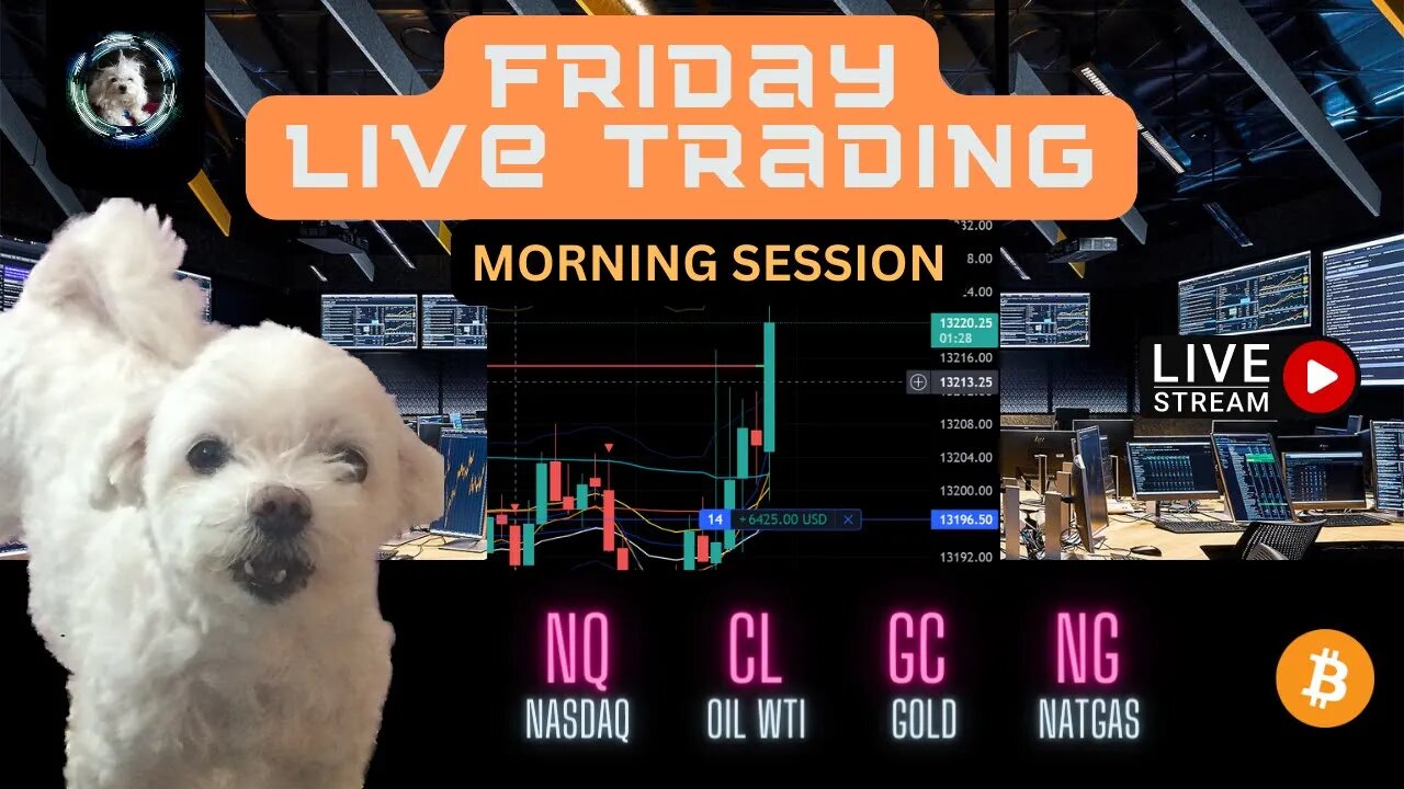 Friday Live Trading - 6,100+ Open Profit