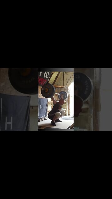 116 kg / 256 lb - Yo-Yo Snatch