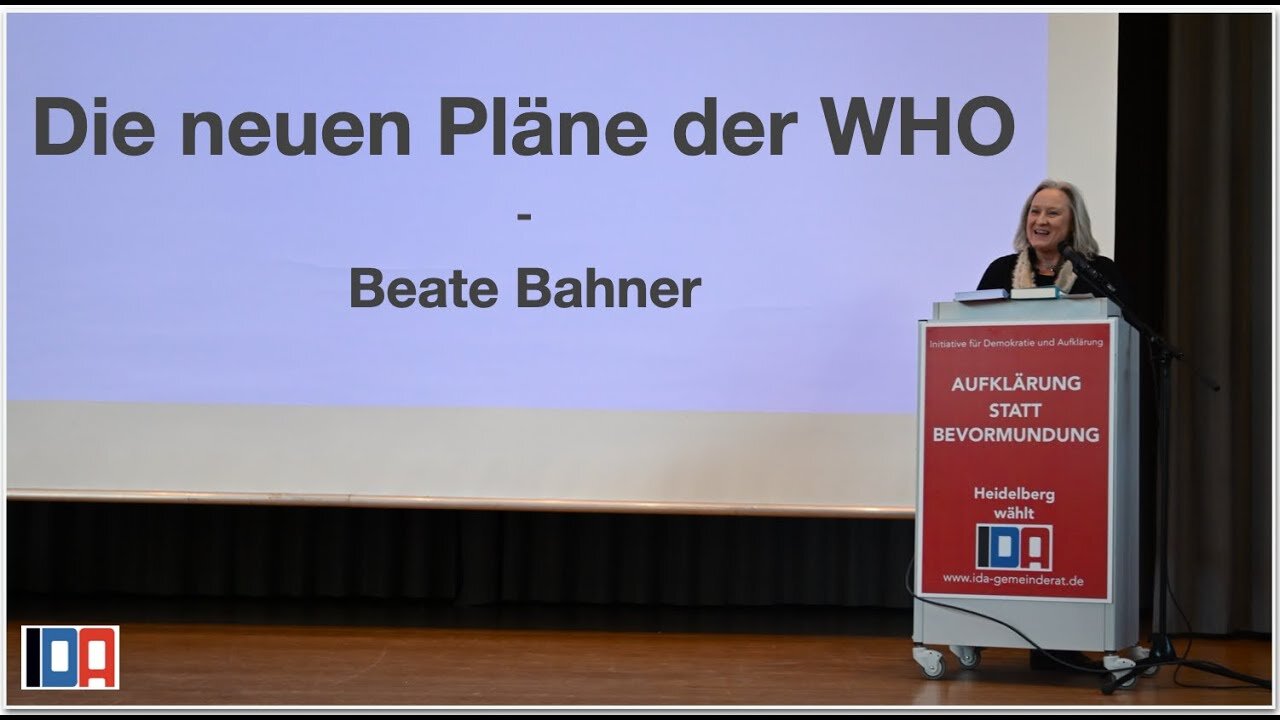 IDA-Wahlkampfauftakt: Beate Bahner@Initiative für Demokratie und Aufklärung e.V.🙈