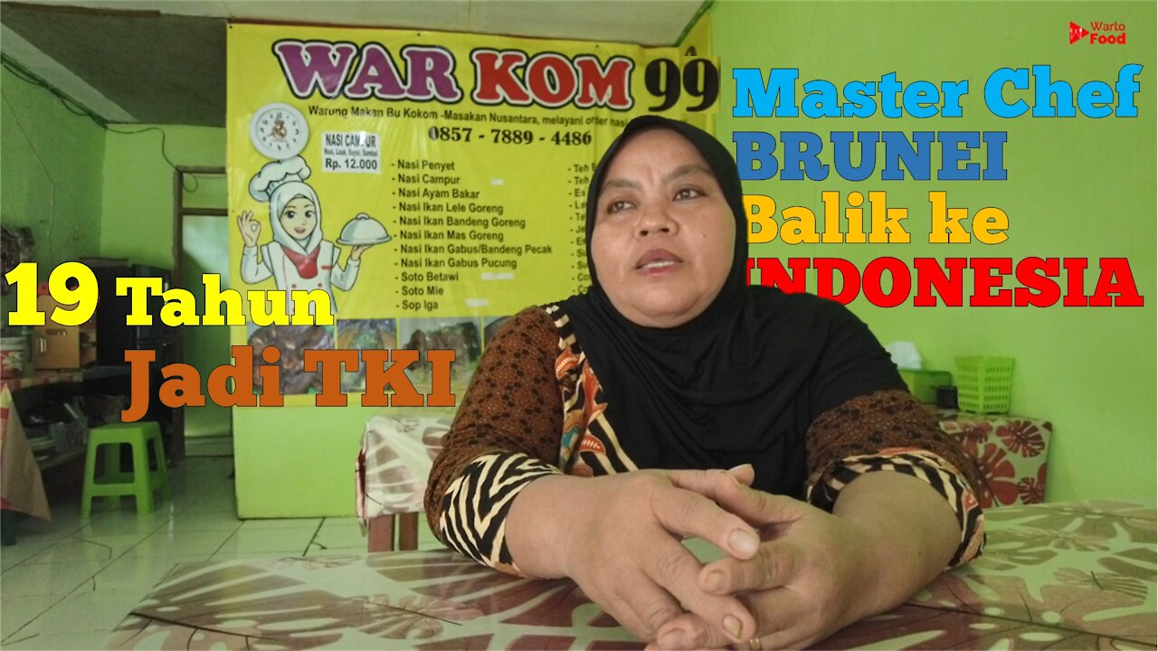 Mantan TKI Jadi Juragan Restoran, Warkom 99