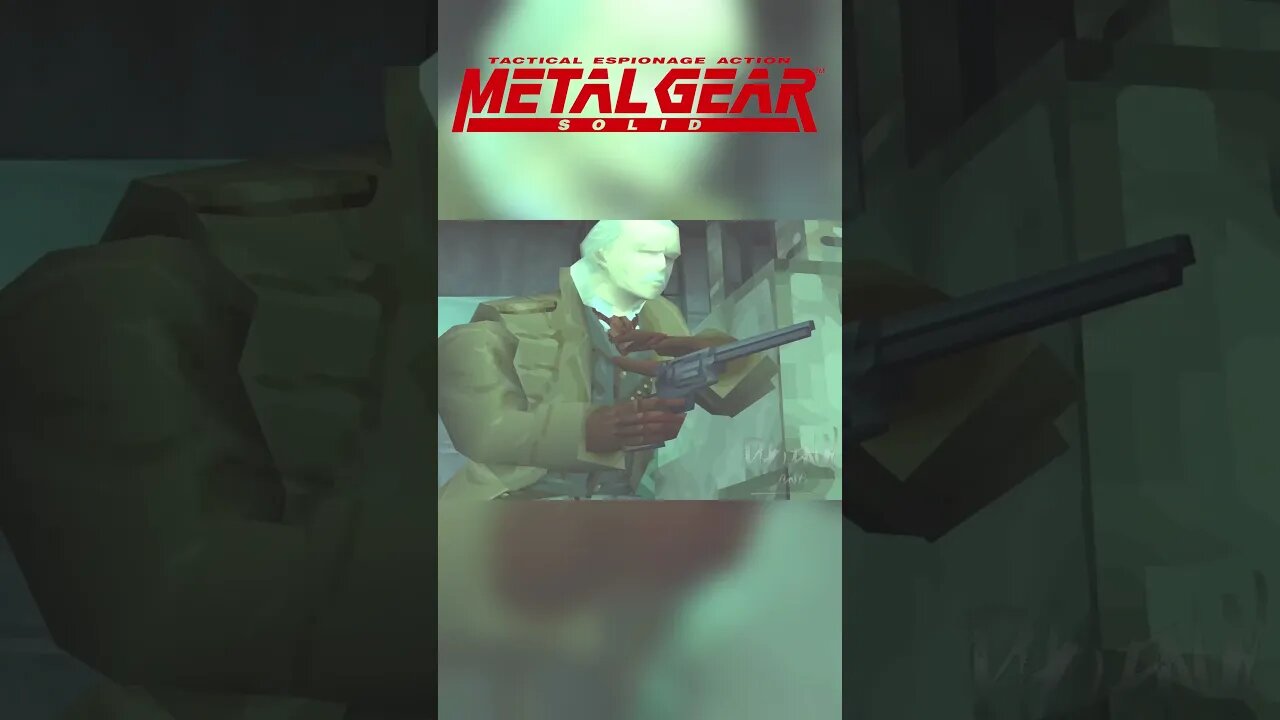 METAL GEAR SOLID #revolverocelot #howocelotlosthisarm #grayfox #solidsnake