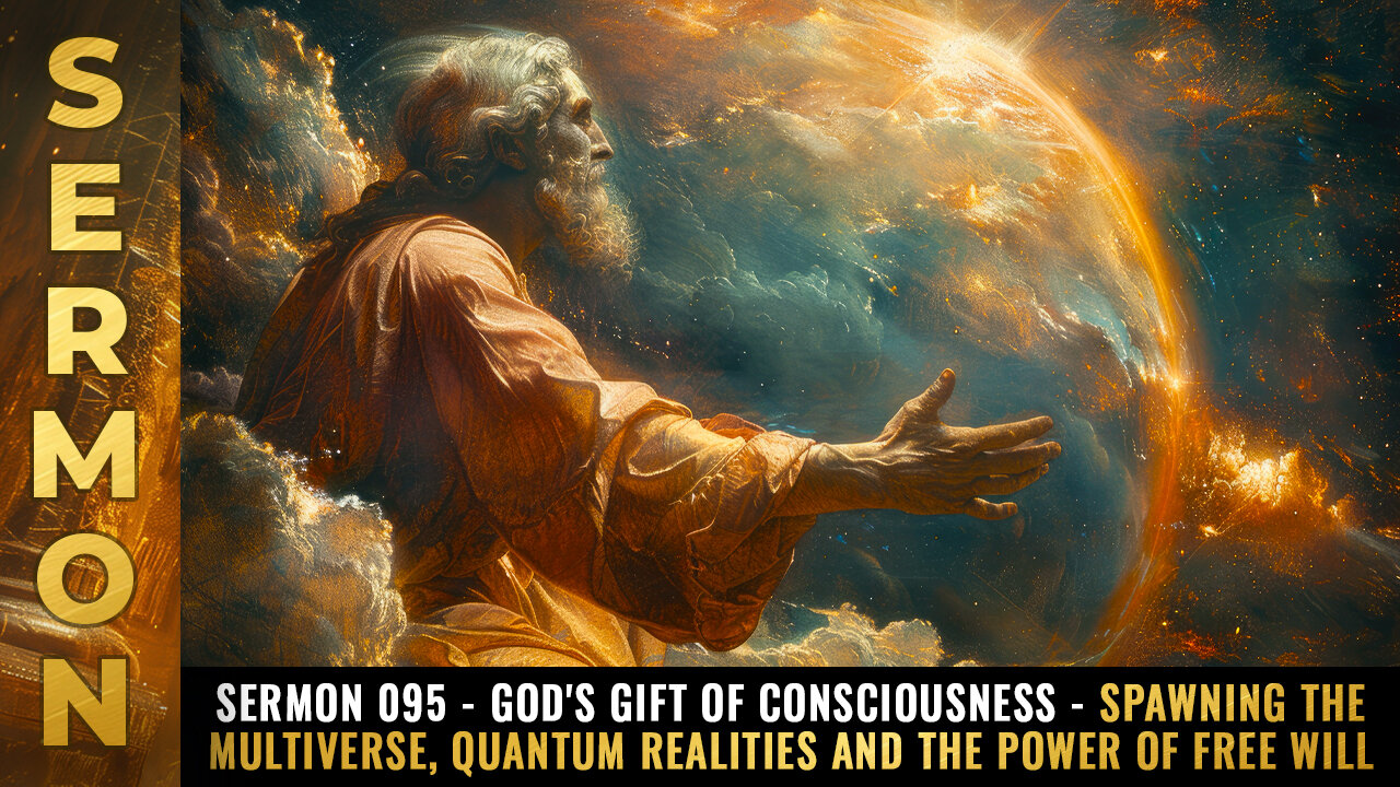 Sermon #095 - God's gift of CONSCIOUSNESS - Spawning the multiverse...