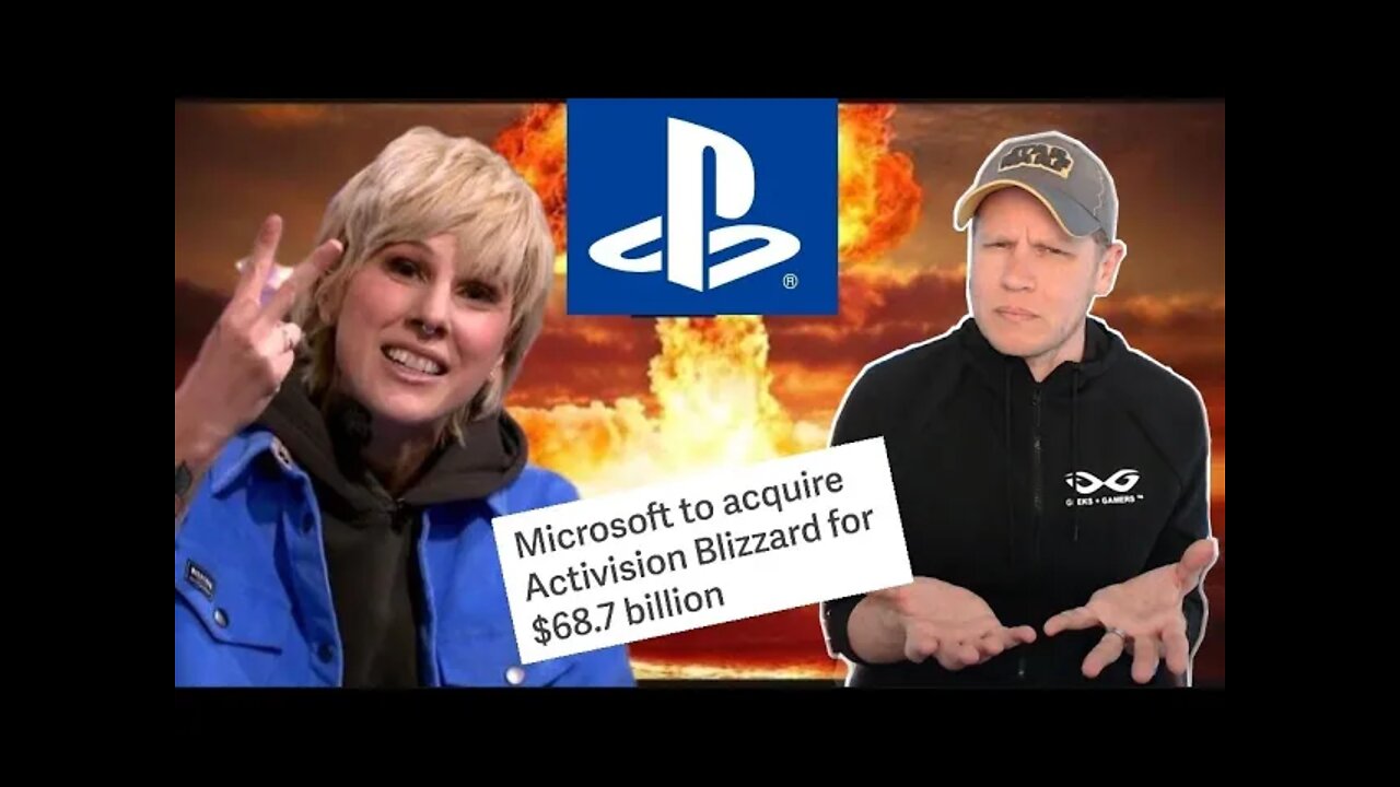 HOLY SH*T - Microsoft Buys Activision For $70B! PlayStation REALLY Might Be A Dead Man Walking