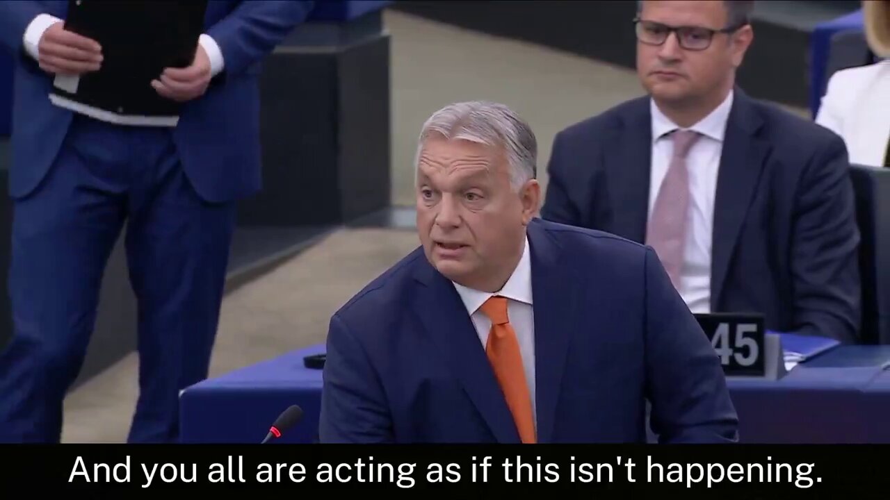 Hungarian Prime Minister Viktor Orbán Tells the European Union That Ukraine is Losing the War