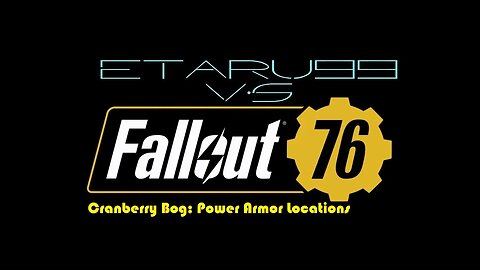 Fallout 76 (Cranberry bog) Power Armor