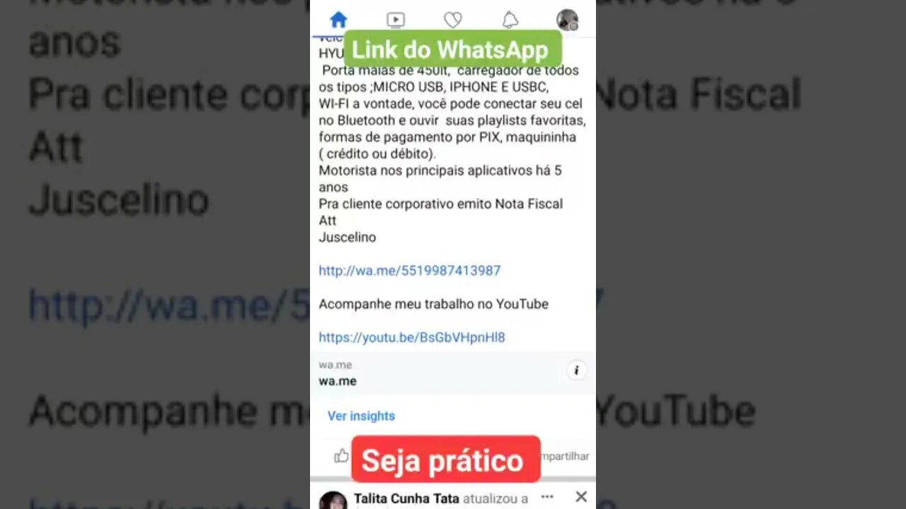 LINK DO WHATSAPP