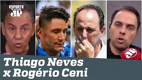 Panela contra Rogério Ceni? "Thiago Neves MEXEU com o cara ERRADO!" Veja DEBATE!