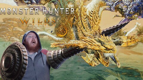 Monster Hunter Wilds Rey Dau solo Lance Hunt!