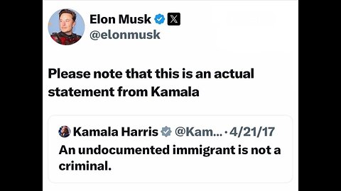 Illegals Are Crim­i­nals ( Kamala Thinks Otherwise)