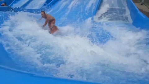 flowrider - Logan - 4 at Soak City, Kings Island