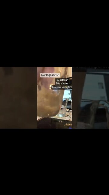 How to start sourdough!