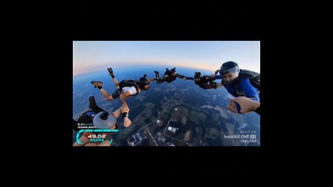 The life of a skydiver