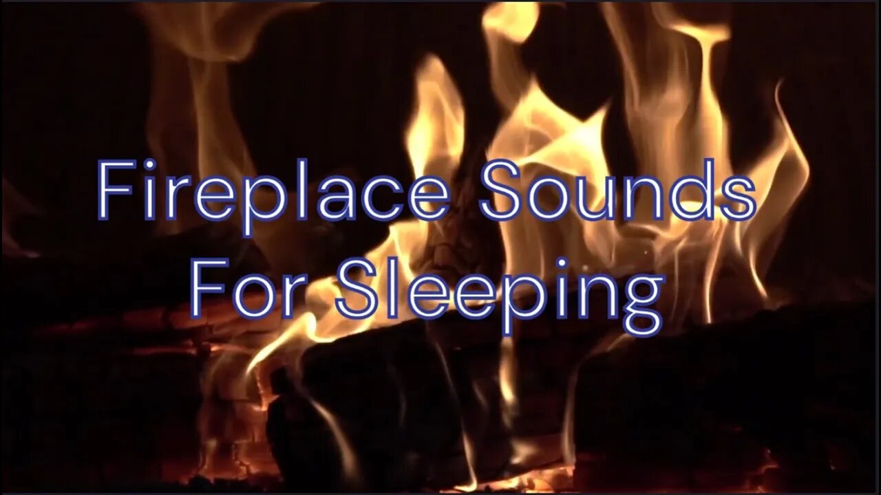 Relaxing Fireplace Sounds for Sleeping and Relaxing