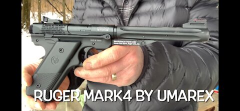 Ruger Mark 4 by Umarex .177 break barrel pellet pistol