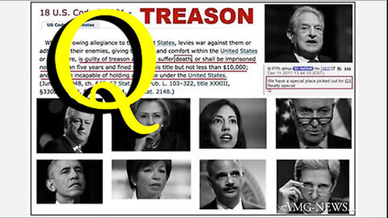 Q Treason ~ Tribunals of The Us Military! We Have It All