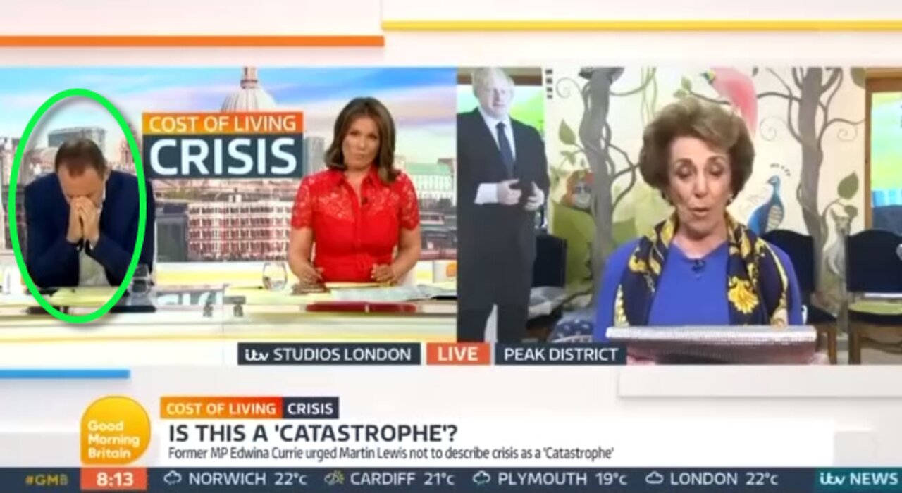 Good Morning Britain: How to heat your home... (Check the presenter´s reaction)