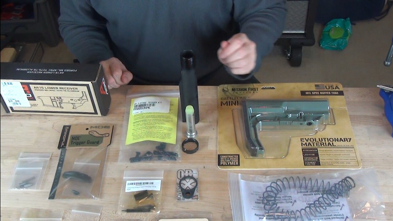 Assemble AR Lower