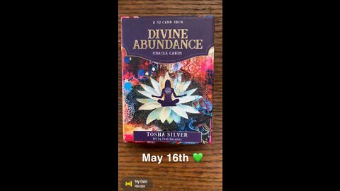 May 16th oracle card: individuality