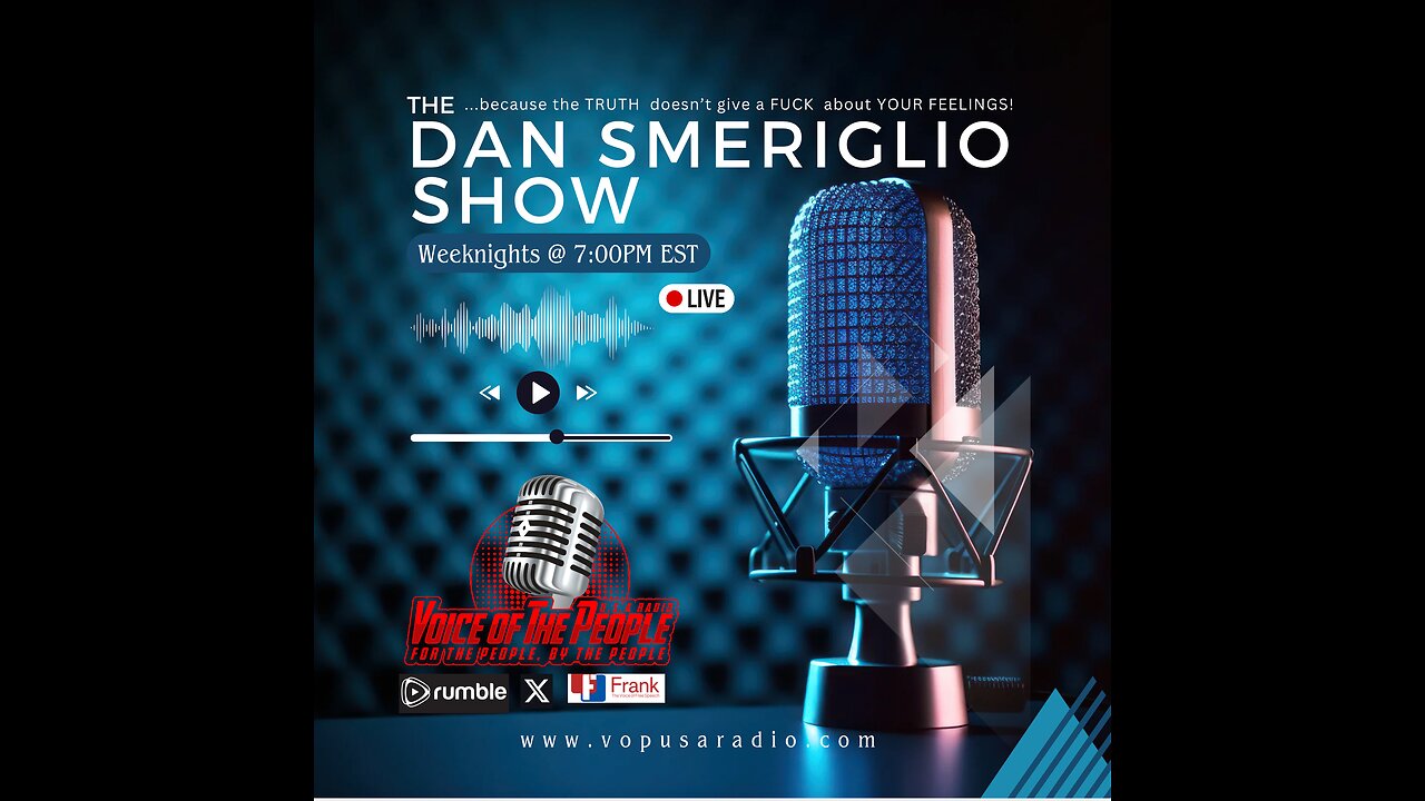 The Dan Smeriglio Show: Live Election Integrity Call! Heard Worldwide!!