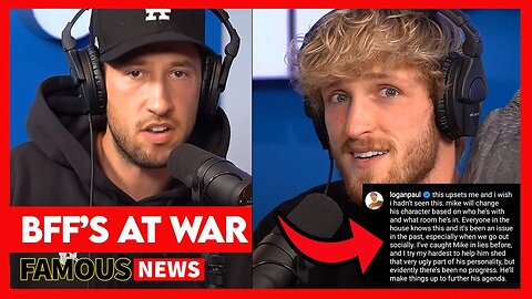 Logan Paul And Mike Majlack Bump Heads On Social Media | Famous News