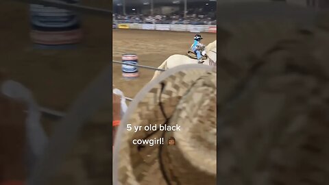 Watch This 5 Year Old Black Cowgirl Do Her Thang!