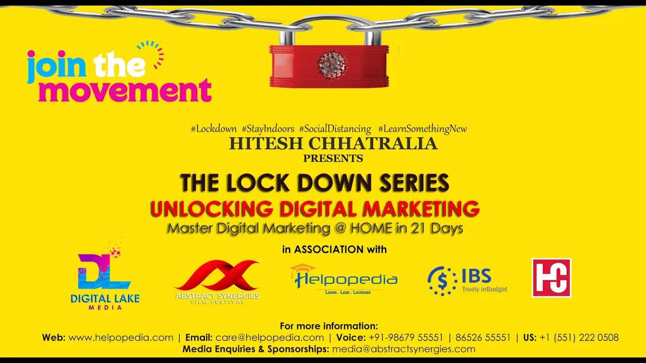 Digital Marketing 21 Days Unlock Series by Helpopedia EduTech