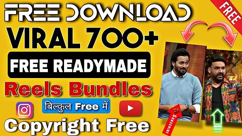 Download Free 700+ Kapil Sharma Reels Bundle | @KapilSharmaK9 Reels/Shorts Bundle Free Download