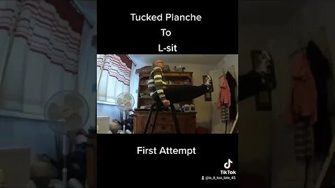 Tucked Planche To L-sit. Beginner Calisthenics #calisthenics #abs