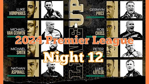 2024 Premier League Night 12 Price v Cross