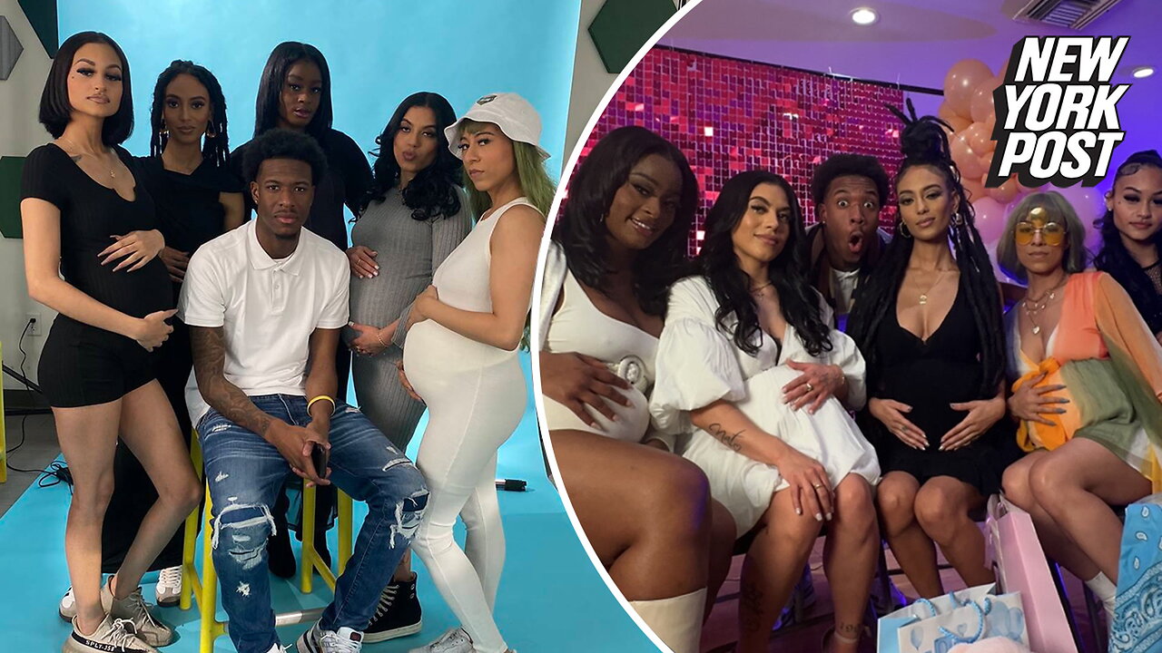 Musician gets 5 women pregnant at the same time and throws joint baby shower