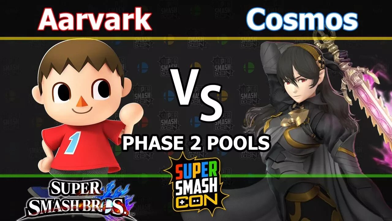 BSD|Aarvark (Villager) vs. Cosmos (Corrin) - Wii U Singles Phase 2 Pools - SSC2017