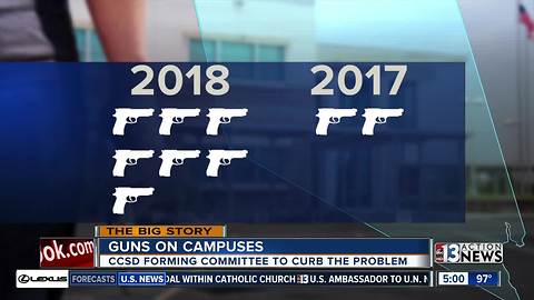 CCSD launching task force to curb gun problem