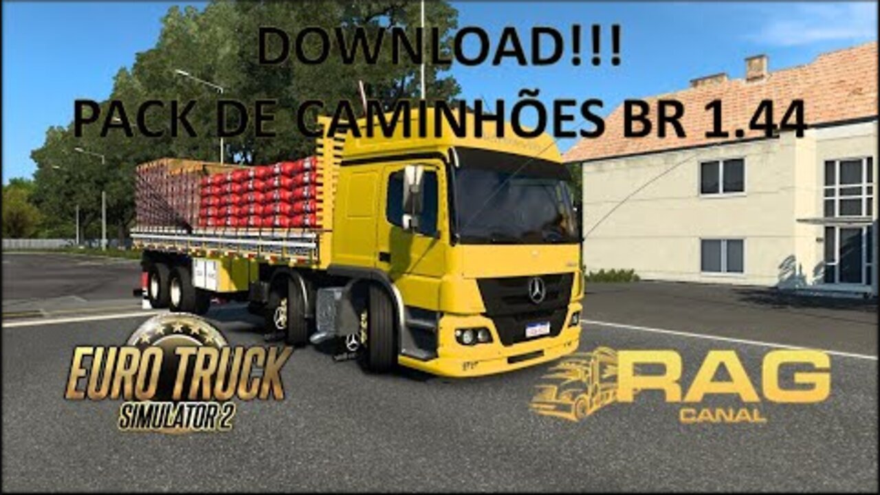 100% Mods Free: Pack Caminhões BR Edit 1.44